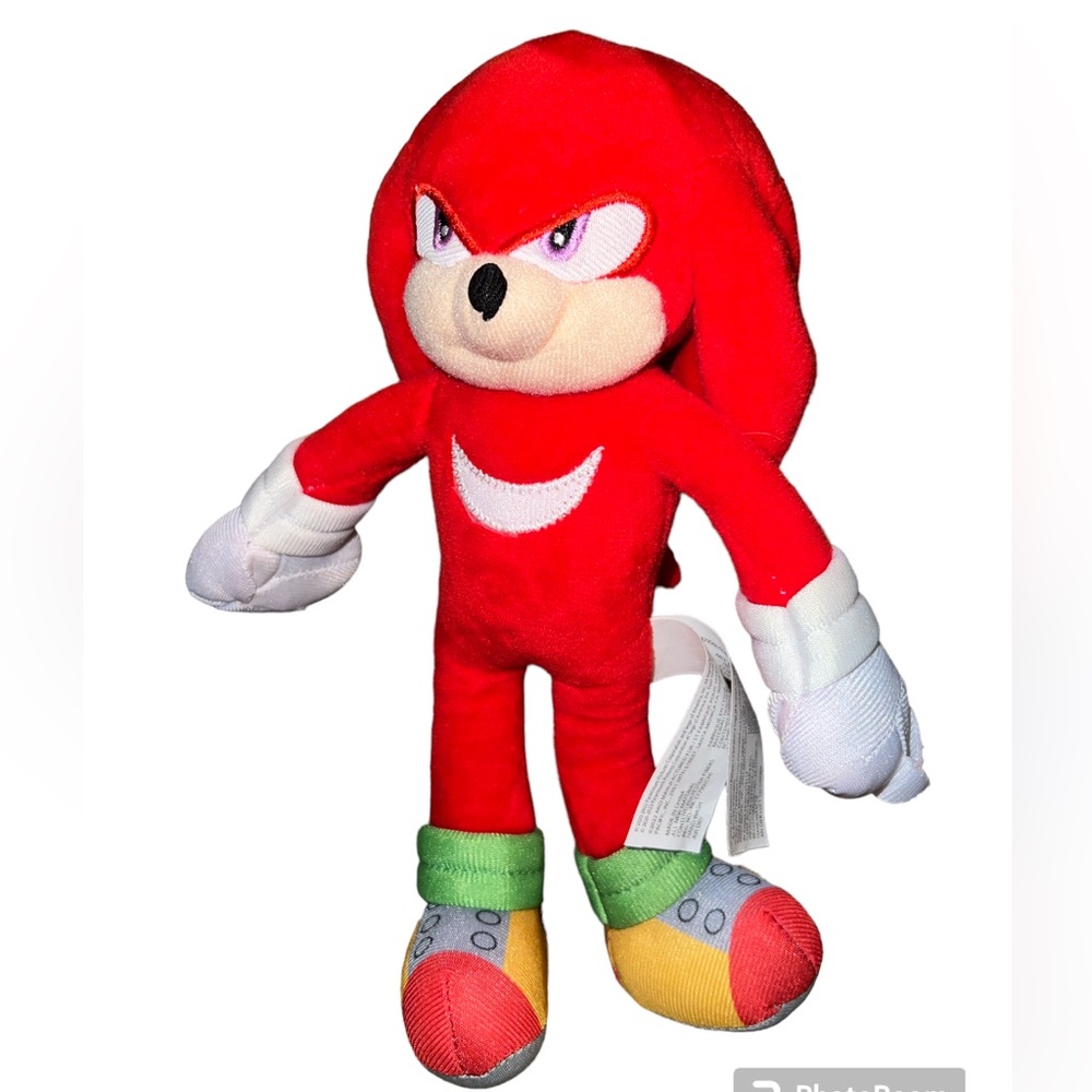 Jakks Pacific Knuckles 9 inch Plush from Sonic The Hedgehog 2 Movie
